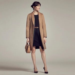 NWT MM Lafleur Abington Coat, XL, 100% Camel Hair